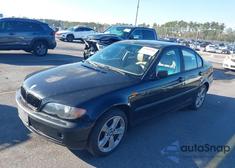 2004 BMW 325Xi z USA, uszkodzony, nr VIN WBAEU33454PR06374
